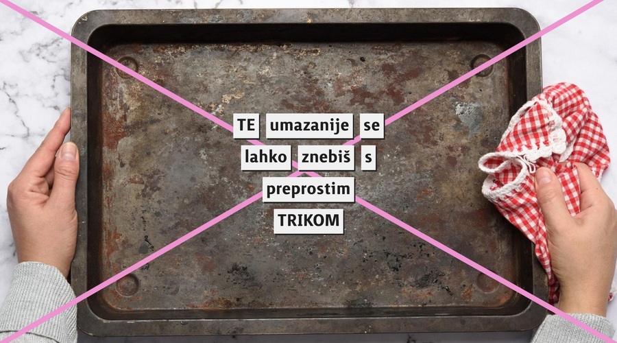 TAKO se boš za vedno znebila madežev na pladnjih za peko (ja, tudi najbolj trdovratnih) (foto: Profimedia)