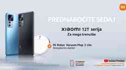 Začela se je fantastična ponudba prednaročil - ob nakupu katerekoli naprave iz serije Xiaomi 12T prejmeš Mi Robot Vacuum-Mop 2 Lite
