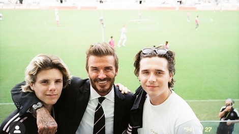 Zdaj je jasno! Starejši Beckhamov sin ni postal nogometaš, ker je ...