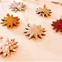 Naredite sami: DIY zvezdice za na smrečico, ki so lahko najlepši božični dodatek