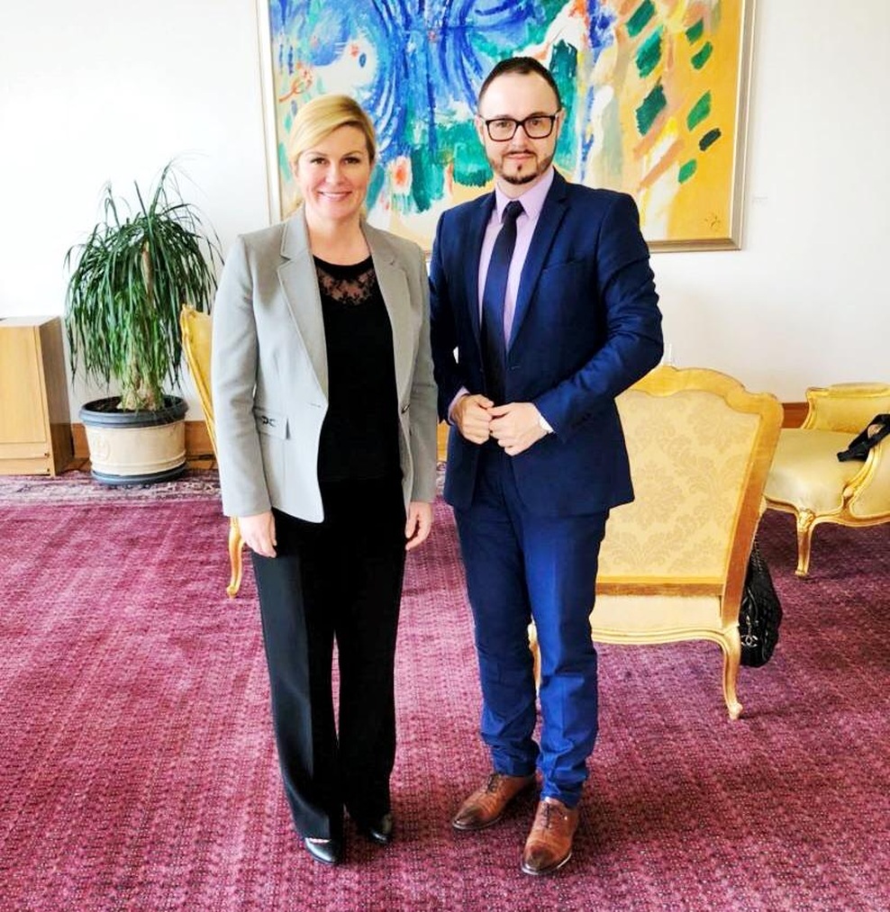 Po zaslugi tega znanega nutricionista je Kolinda v Katarju blestela in navdušila s svojim vitkim videzom (foto: International Health)