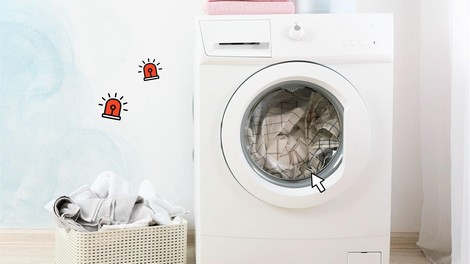 Je tvoj pralni stroj med pranjem vedno takooo GLASEN? Razkrivamo ti, kako ga v hipu UTIŠAŠ
