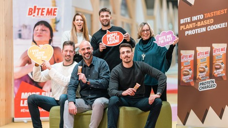 Ekipa slovensko-hrvaškega startupa je zasnovala revolucionaren izdelek: 100% naraven piškot, v katerem lahko uživate brez slabe vesti