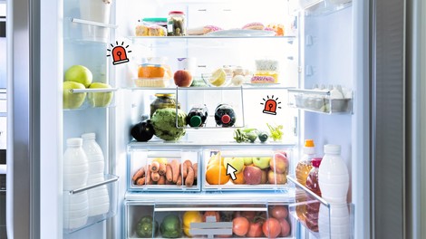 Si prepričana, da živila v hladilniku PRAVILNO hraniš? TOLE mora nujno biti na NAJVIŠJI polici