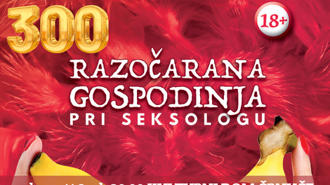 300. ponovitev hiperseksualne duokomedije v Ljubljani!