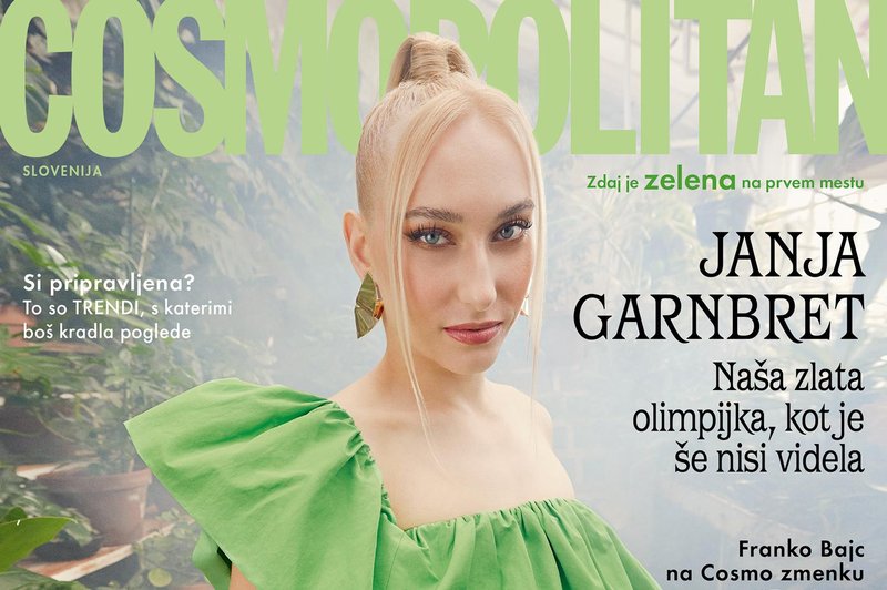 NOVI Cosmopolitan: Razkrivamo Janjo Garnbret, kot je še ne poznaš! (foto: Cosmopolitan Slovenija)