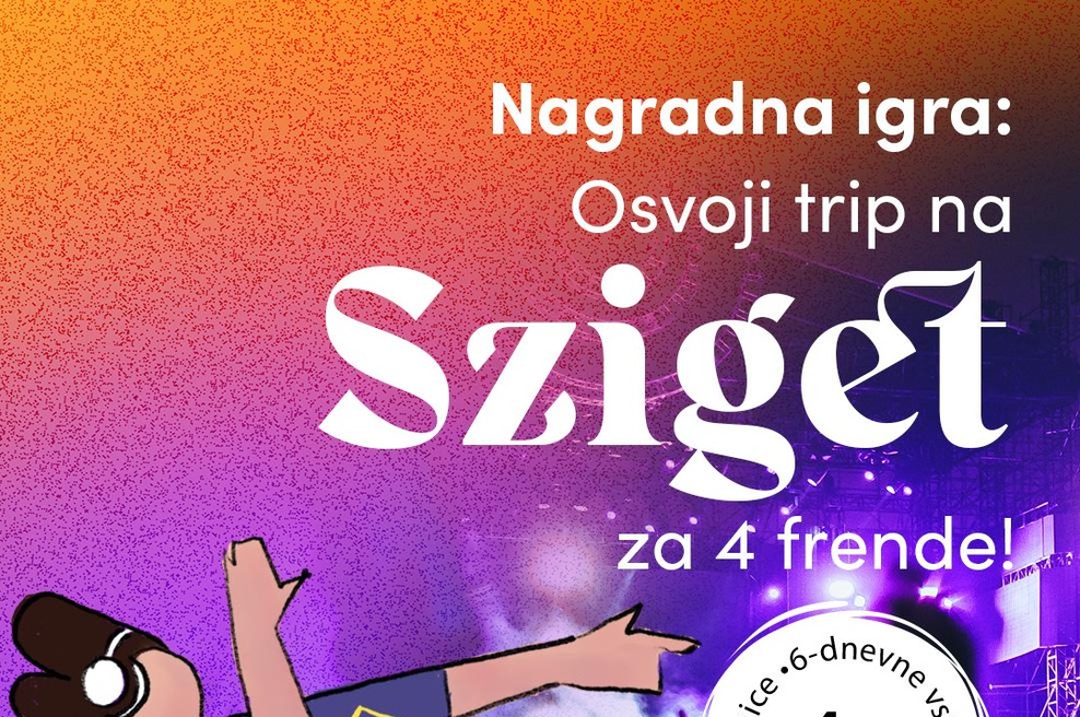 NAGRADNA IGRA: Bi se šla s prijateljicami zabavat na glasbeni FESTIVAL v Sziget? Ni panike, osvojiš lahko TO nagrado! (foto: Vzajemna)