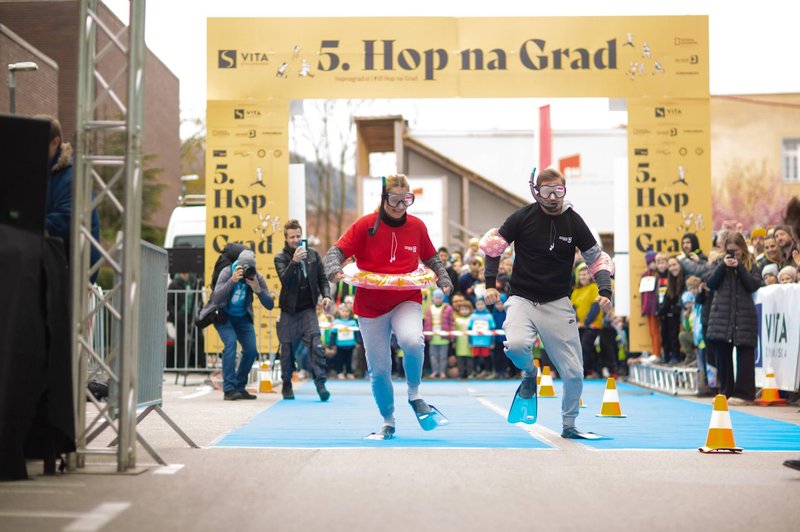 5. Hop na Grad: V dobrodelnem teku za otroke na Pediatrični kliniki v LJ zbrali 20.100 €! (foto: Promocijsko gradivo)