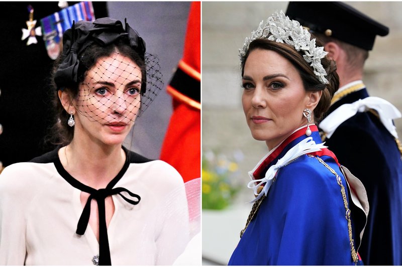 Domnevna ljubica princa Williama, Rose Hanbury, na kronanju nosila ENAKO stvar kot Kate Middleton 😳 (foto: Profimedia)