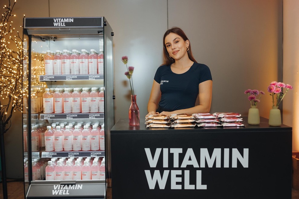 Osvežili smo se z vodo Vitamin Well.