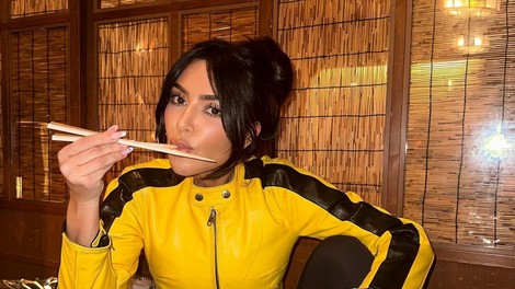 Kim Kardashian je azijsko hrano