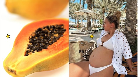 'Moja noseča žena je pravkar pojedla papajo - še lahko rešimo otroka?' (TO je podatek, ki ga je dobro vedeti)