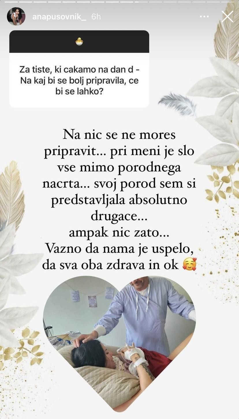 "Na nič se ne moreš pripraviti..." je povedala, ko so jo dekleta spraševala, če bi se lahko na kaj pripravila. …