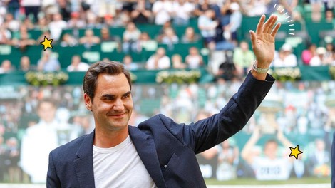 Upokojeni zvezdnik Roger Federer z družino dopustuje zelooo blizu nas (preveri, kje)