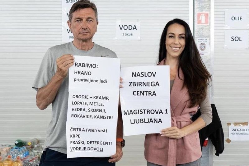 V slogi je moč: pomoč zbirata tudi Borut Pahor in Tina Gaber - poglej, česa sta se domislila! (foto: Instagram/Tina Gaber)