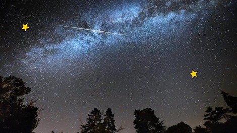 Zvezdni utrinki: Že TA vikend lahko opazuješ vrhunec meteorskega dežja (kdaj in kje)