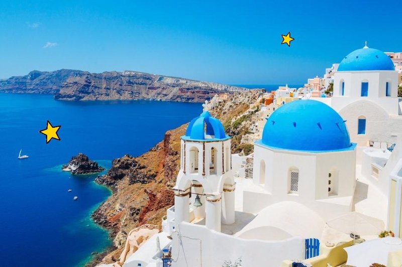 Si se spraševala, zakaj so hiške v Grčiji modre in bele barve? TO je neverjeten razlog! (foto: Profimedia/Obdelava: Cosmo uredništvo)