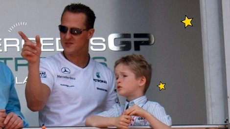 Omg! Si videla, kako velik je že sin Michaela Schumacherja? (Njuna podobnost je neverjetna!)