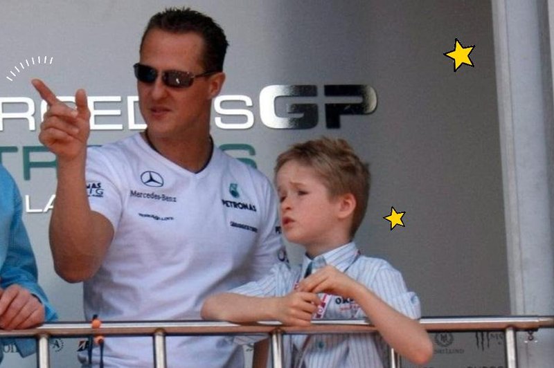 Omg! Si videla, kako velik je že sin Michaela Schumacherja? (Njuna podobnost je neverjetna!) (foto: Profimedia/Obdelava: Cosmo uredništvo)