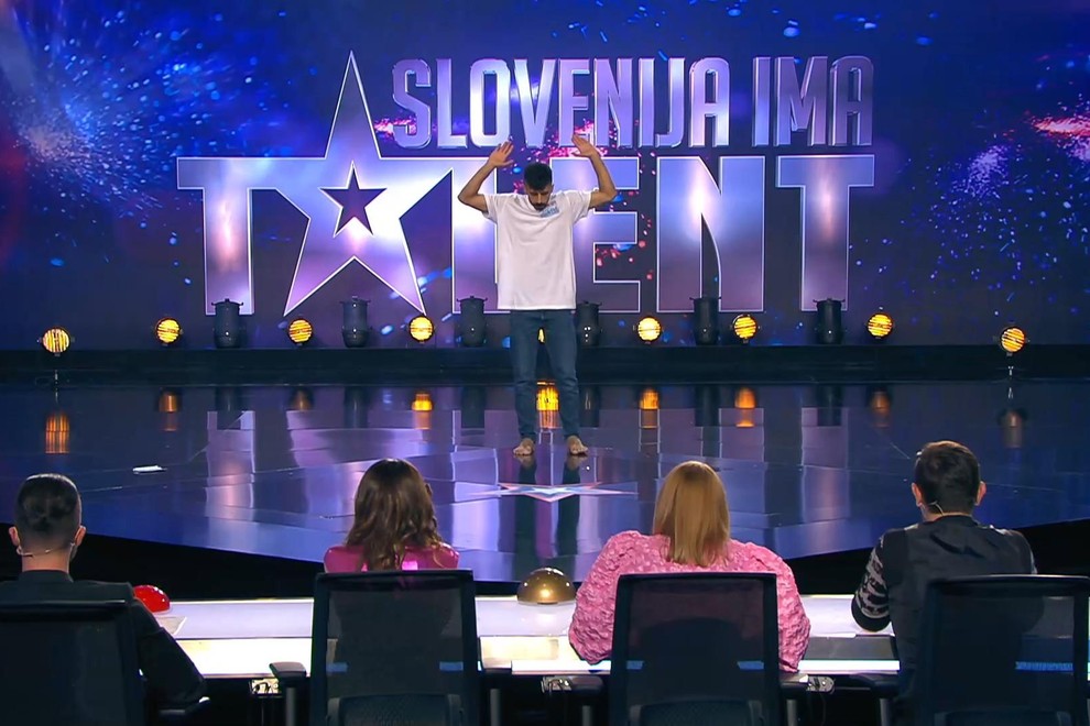 Ahmed na Slovenija ima talent.