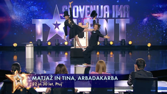 Slovenija ima talent: To je zgodba za nastopom simpatičnega para Tine in Matjaža (FOTO)