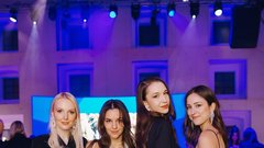 Ajda Gregorc, Petra Kordiš, Anika Opara in Tesa Jurjaševič.