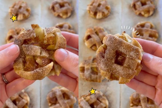 piškoti jabolčna pita