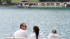 turisti Bled Blejsko jezero
