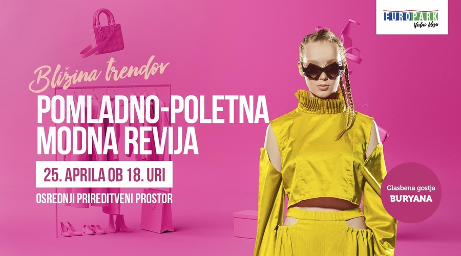 Odkrijte vroče modne trende na Europarkovi rdeči preprogi (foto: AV studio)
