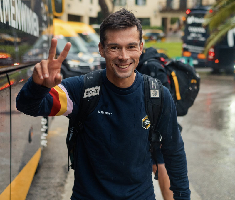 Primož Roglič se je med zaslužkarji povzpel na drugo mesto lestvice. (foto: Instagram/Primož Roglič)