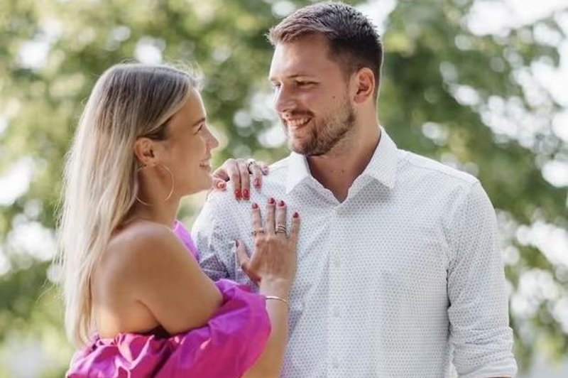 Pa saj ni res! Luka Dončić razkril, kako mu je Anamaria povedala, da je noseča (foto: Instagram/Anamaria Goltes)