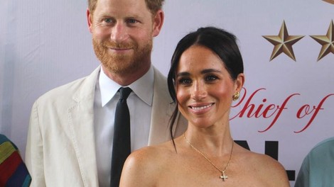 princ Harry in Meghan Markle