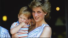 princesa Diana s princem Harryjem