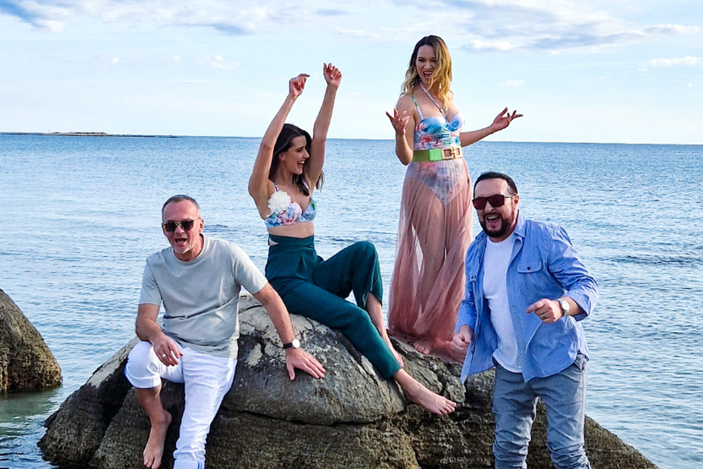 Skupina Sopranos videospot Nekaj lepega