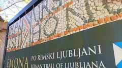 Emona rimsko obzidje Ljubljana