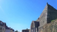 Emona rimsko obzidje Ljubljana Plecnik