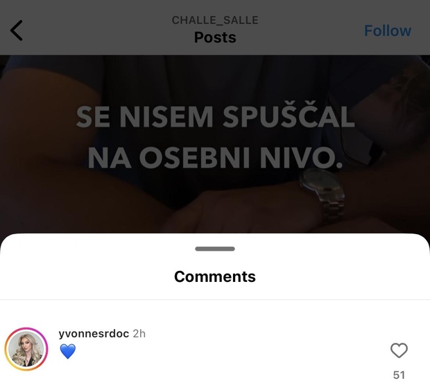 Ko se je Challe Salle včeraj le odzval na Zlatkovo pesem in na Instagramu objavil videoposnetek, v katerem govori, se …