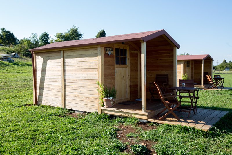 Glamping v kraju Drskovče. (foto: Valter Leban/Bobo)