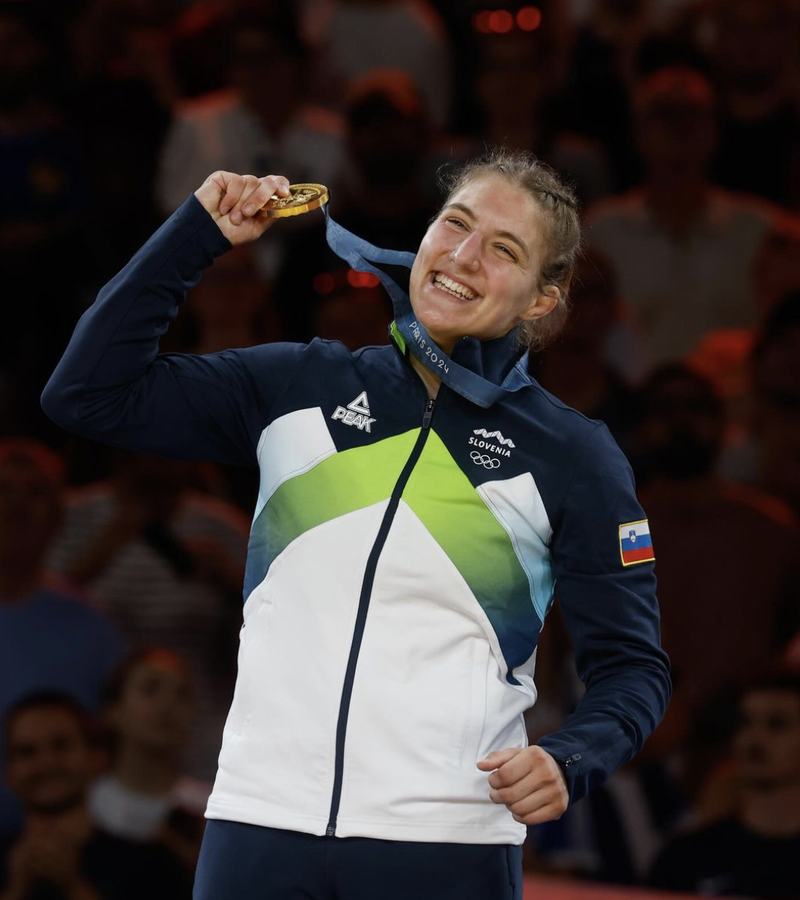 Razkrivamo, koliko točno je z včerajšnjo zlato medaljo ZASLUŽILA naša Andreja Leški (foto: Instagram/Judo Zveza Slovenije)