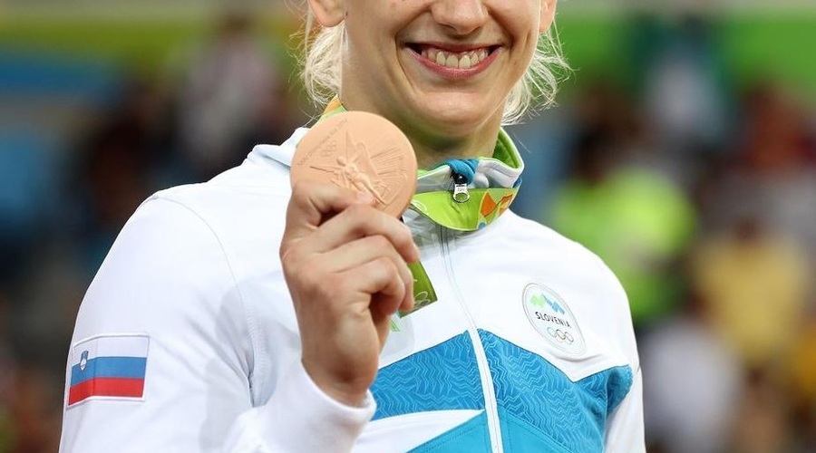 Pa iii! Naša bivša bronasta olimpijka je NOSEČA (in izgleda zares čudovito) (foto: Aleš Fevžer)