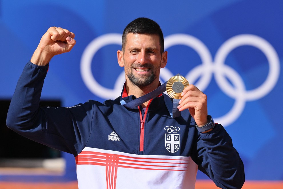 Novak Djoković medalja olimpijska olimpijske igre zlato tenis