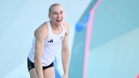 Janja Garnbret olimpijske igre plezanje plezalka
