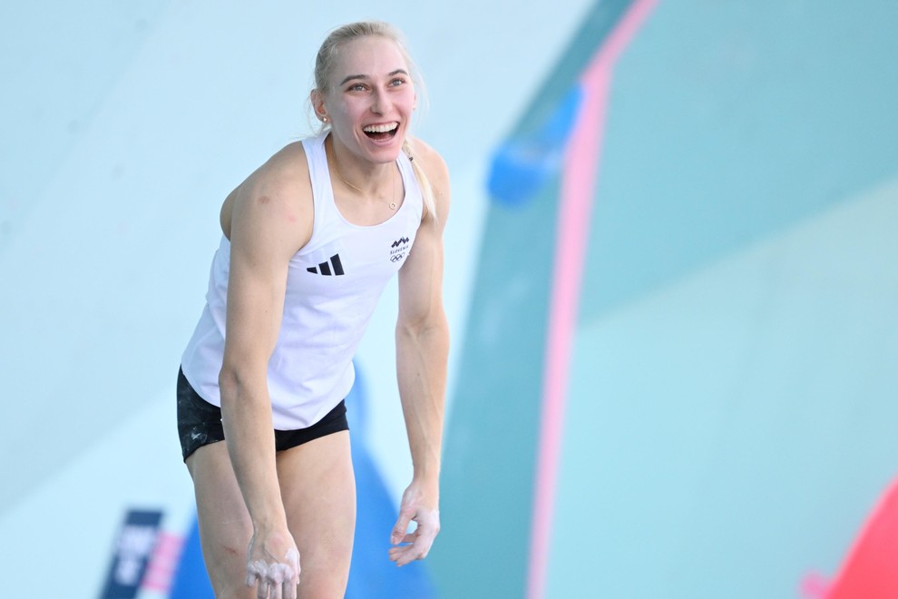 Janja Garnbret olimpijske igre plezanje plezalka