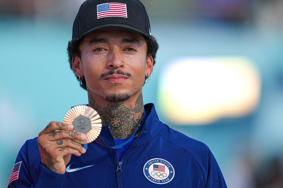 nyjah hudson medalja olimpijska medalja