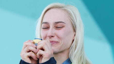 Janja Garnbret olimpijske igre zlata olimpijska medalja