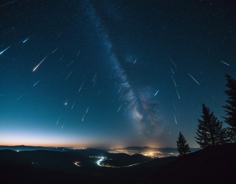 Danes in jutri bo viden meteorski dež: Kdaj se ga bo videlo najboljše? 💫 (foto: Profimedia)