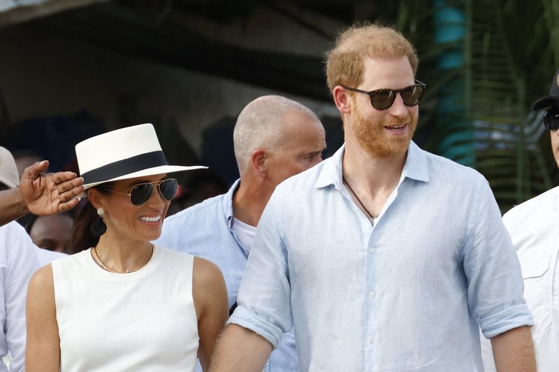 Harry in Meghan Markle sta trenutno na turneji po Kolumbiji. (foto: Profimedia)