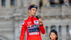 Primož Roglič Vuelta sinova otroka aleks lev