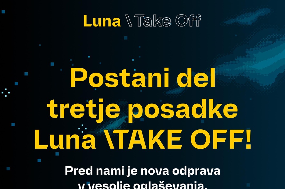 Agencija Luna \TBWA zbira posadko  za tretjo odpravo v vesolje oglaševanja (foto: promocijska fotografija)