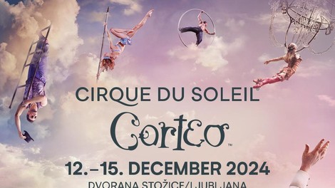 Svetovna cirkuška atrakcija “Cirque du Soleil” v Ljubljani z najbolj osupljivo in priljubljeno predstavo